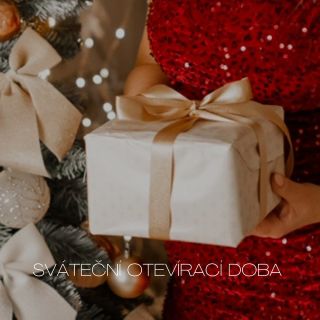 Doufám, že si užíváte svátky v okruhu těch nejbližších a raději připomínám otevírací dobu butiku v posledních dnech tohoto...